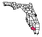 Map of Collier County