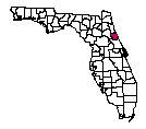 Map of Flagler County