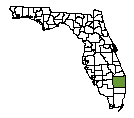 Map of Palm Beach County