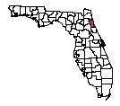 Map of St. Johns County