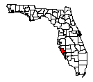 Map of Sarasota County