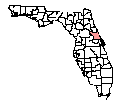 Map of Volusia County