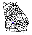Map of Crisp County