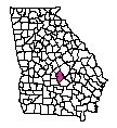 Map of Dodge County