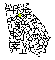 Map of Gwinnett County