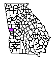 Map of Harris County