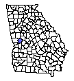 Map of Talbot County
