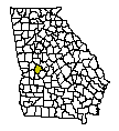 Map of Taylor County