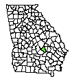 Map of Wheeler County