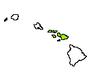Map of Maui County