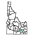 Map of Power County