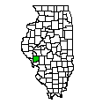 Map of Greene County