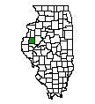 Map of McDonough County