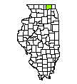Map of McHenry County