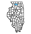 Map of Ogle County