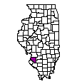 Map of St. Clair County
