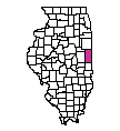 Map of Vermilion County