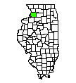 Map of Whiteside County