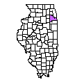 Map of Will County