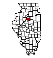 Map of Woodford County