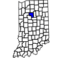 Map of Cass County