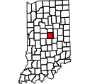 Map of Hamilton County