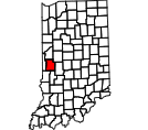 Map of Parke County