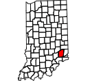 Map of Ripley County