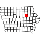 Map of Black Hawk County