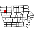 Map of Cherokee County