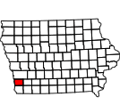 Map of Mills County