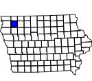 Map of O'Brien County