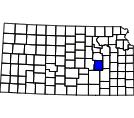 Map of Chase County