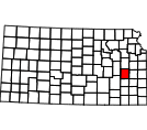Map of Coffey County