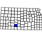 Map of Kiowa County