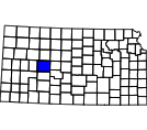 Map of Ness County
