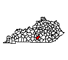 Map of Adair County