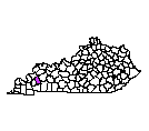 Map of Caldwell County