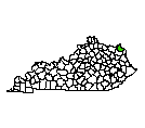 Map of Greenup County