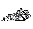 Map of Letcher County