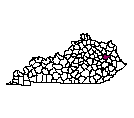 Map of Morgan County