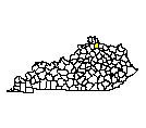 Map of Pendleton County