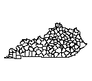 Map of Rockcastle County