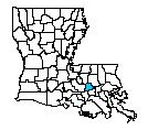 Map of Ascension Parish