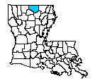 Map of Union Parish