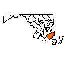 Map of Dorchester County