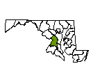 Map of Prince George's County
