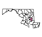 Map of Talbot County