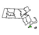 Map of Dukes County