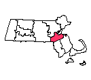 Map of Norfolk County
